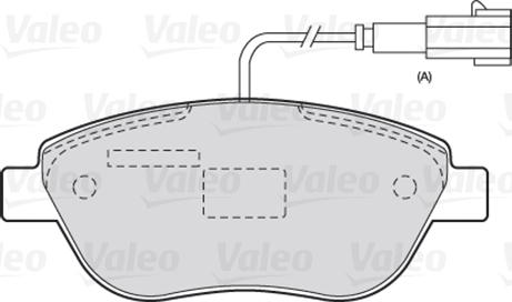 Valeo 301721 - Komplet Pločica, disk-kočnica www.molydon.hr