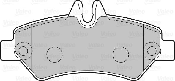 Valeo 301728 - Komplet Pločica, disk-kočnica www.molydon.hr