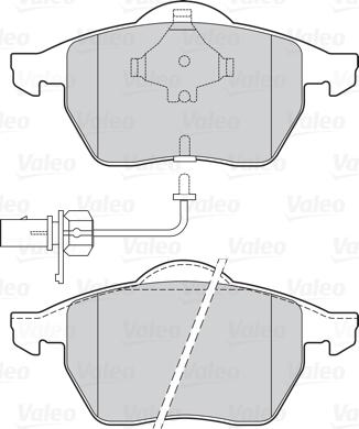 Valeo 302030 - Komplet Pločica, disk-kočnica www.molydon.hr