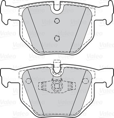 Valeo 302075 - Komplet Pločica, disk-kočnica www.molydon.hr