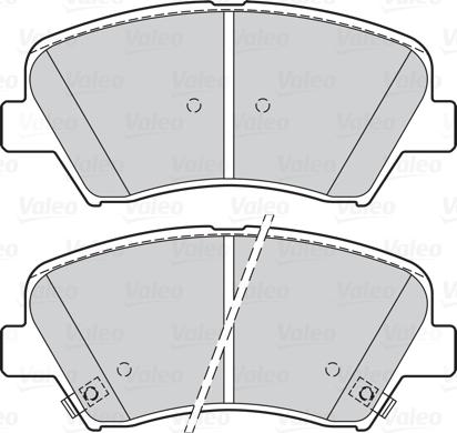 Valeo 302139 - Komplet Pločica, disk-kočnica www.molydon.hr