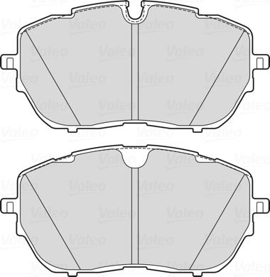 Valeo 302205 - Komplet Pločica, disk-kočnica www.molydon.hr