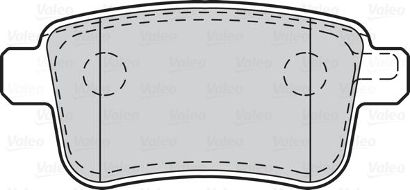 Valeo 670011 - Komplet Pločica, disk-kočnica www.molydon.hr