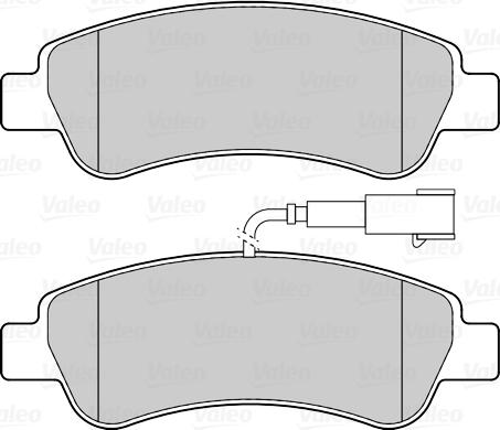 Valeo 302223 - Komplet Pločica, disk-kočnica www.molydon.hr