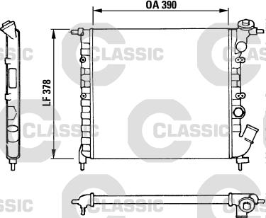 Valeo 316655 - Hladnjak, hladjenje motora www.molydon.hr