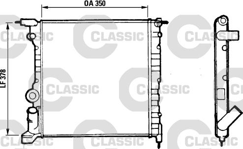 Valeo 316656 - Hladnjak, hladjenje motora www.molydon.hr