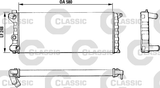 Valeo 311392 - Hladnjak, hladjenje motora www.molydon.hr