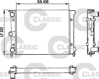 Valeo 383819 - Hladnjak, hladjenje motora www.molydon.hr