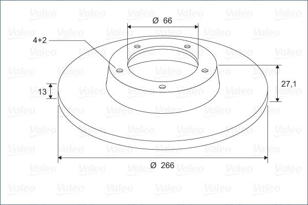 Valeo 297599 - Kočioni disk www.molydon.hr