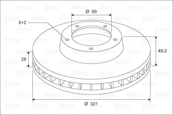 Valeo 297602 - Kočioni disk www.molydon.hr