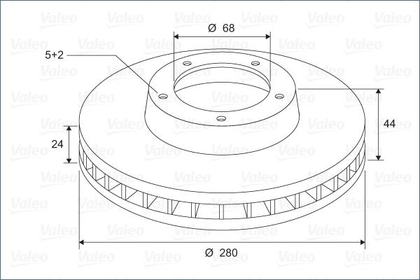 Valeo 297192 - Kočioni disk www.molydon.hr