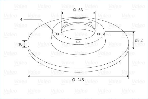 Valeo 297114 - Kočioni disk www.molydon.hr