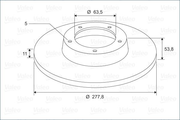 Valeo 297844 - Kočioni disk www.molydon.hr