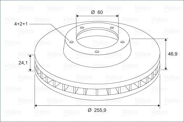 Valeo 297366 - Kočioni disk www.molydon.hr