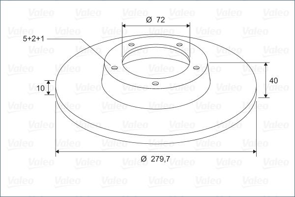 Valeo 297851 - Kočioni disk www.molydon.hr