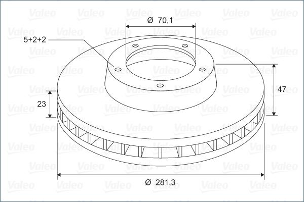 Valeo 297778 - Kočioni disk www.molydon.hr