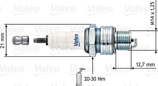 Valeo 246882 - svjećica za paljenje www.molydon.hr