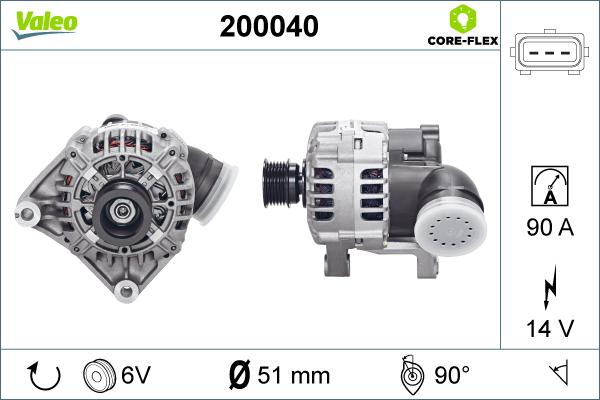 Valeo 200040 - Alternator www.molydon.hr