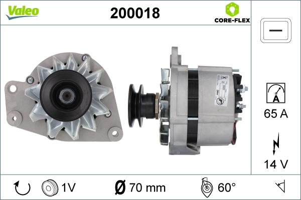 Valeo 200018 - Alternator www.molydon.hr