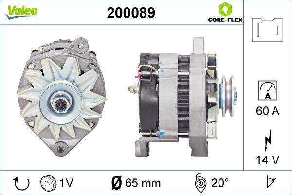 Valeo 200089 - Alternator www.molydon.hr