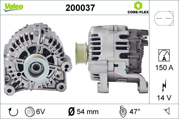 Valeo 200037 - Alternator www.molydon.hr