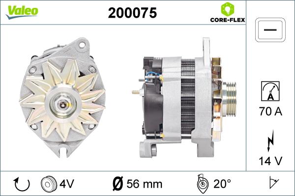 Valeo 200075 - Alternator www.molydon.hr