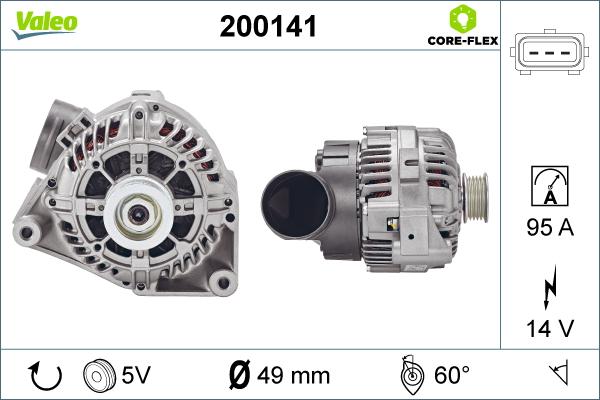 Valeo 200141 - Alternator www.molydon.hr