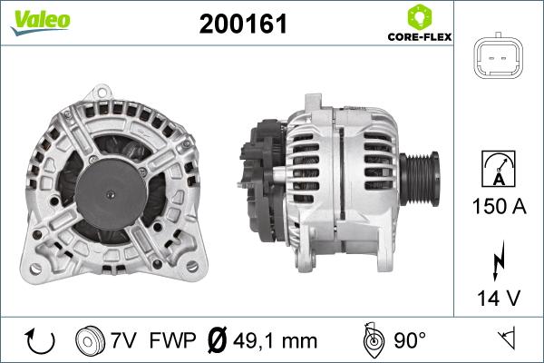 Valeo 200161 - Alternator www.molydon.hr