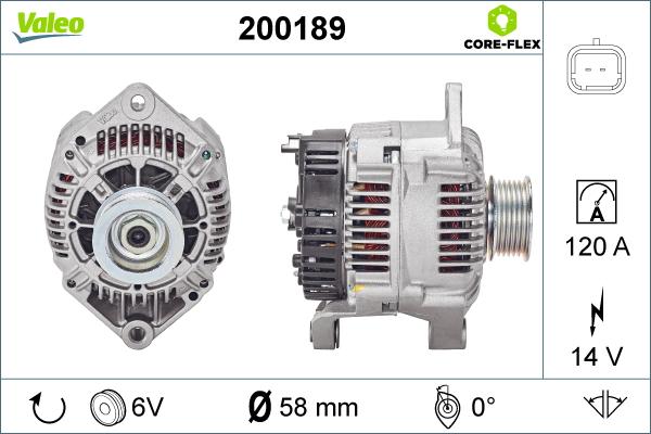 Valeo 200189 - Alternator www.molydon.hr