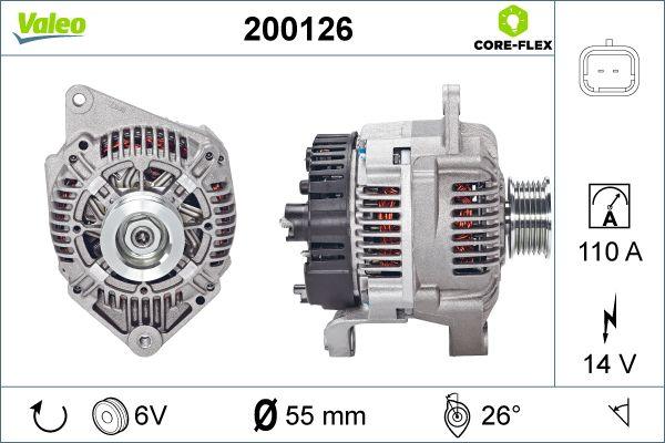 Valeo 200126 - Alternator www.molydon.hr