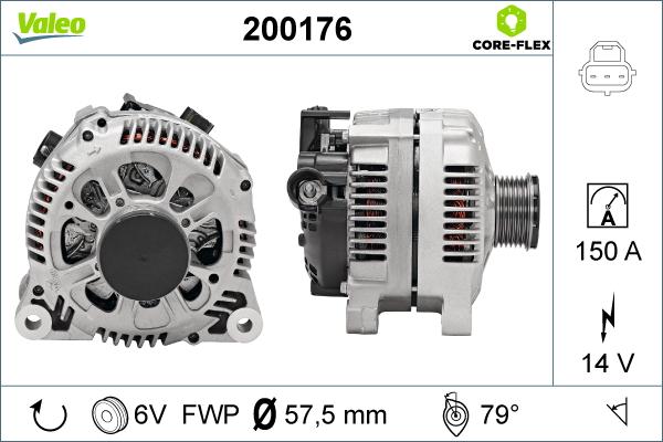 Valeo 200176 - Alternator www.molydon.hr