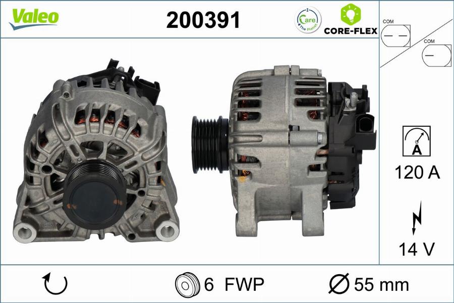 Valeo 200391 - Alternator www.molydon.hr