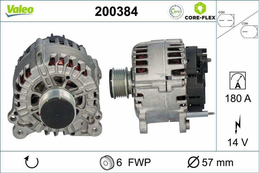 Valeo 200384 - Alternator www.molydon.hr