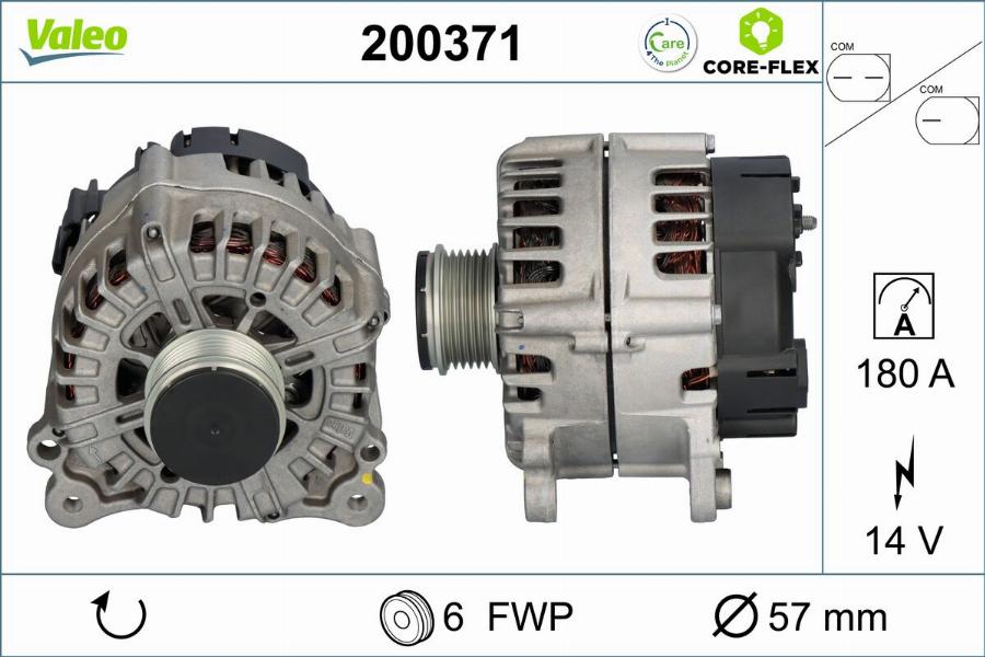 Valeo 200371 - Alternator www.molydon.hr