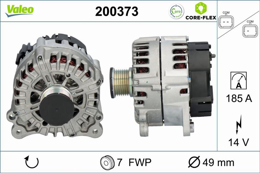 Valeo 200373 - Alternator www.molydon.hr