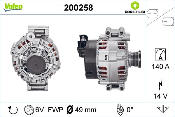 Valeo 200258 - Alternator www.molydon.hr