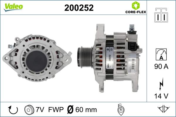 Valeo 200252 - Alternator www.molydon.hr