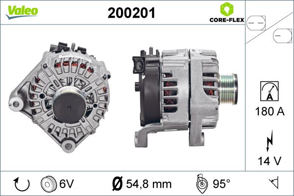 Valeo 200201 - Alternator www.molydon.hr