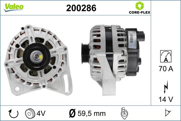 Valeo 200286 - Alternator www.molydon.hr