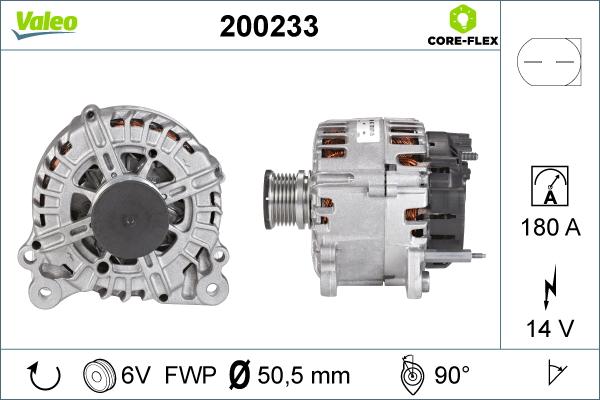 Valeo 200233 - Alternator www.molydon.hr