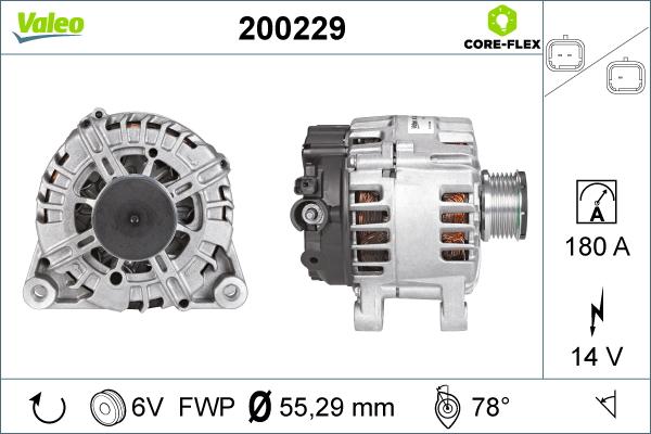 Valeo 200229 - Alternator www.molydon.hr