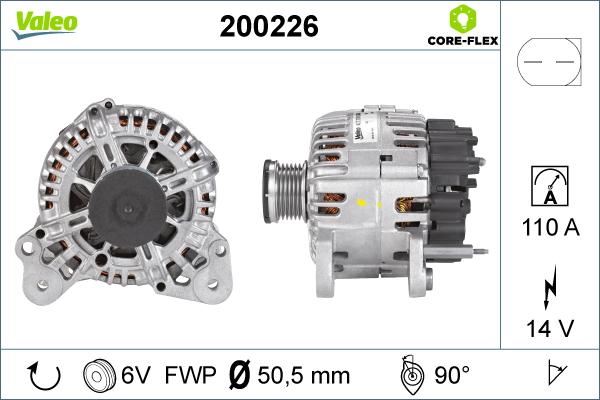 Valeo 200226 - Alternator www.molydon.hr