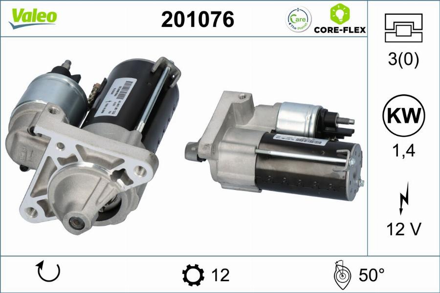 Valeo 201076 - Starter www.molydon.hr