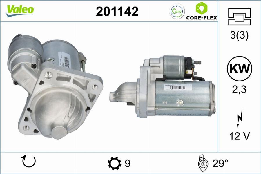 Valeo 201142 - Starter www.molydon.hr