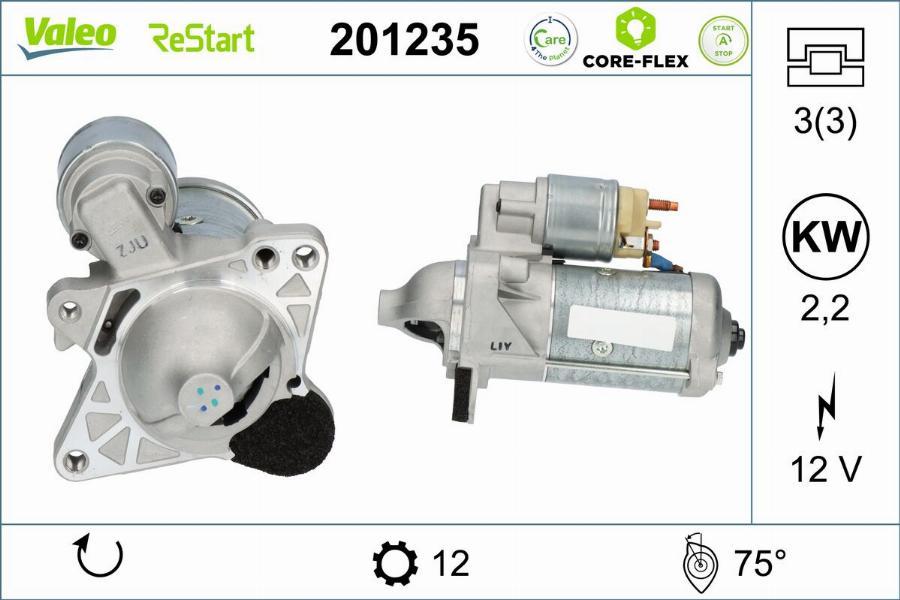 Valeo 201235 - Starter www.molydon.hr