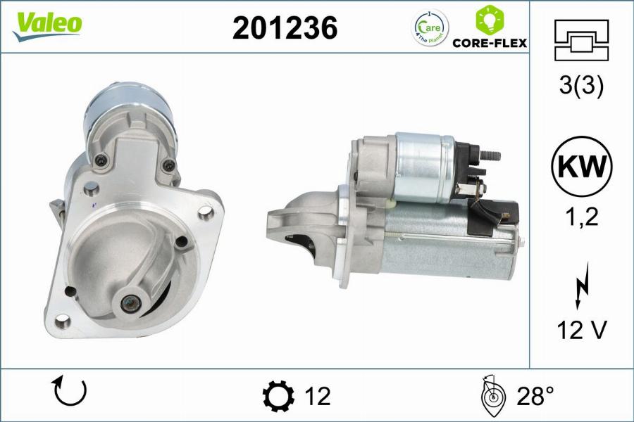 Valeo 201236 - Starter www.molydon.hr