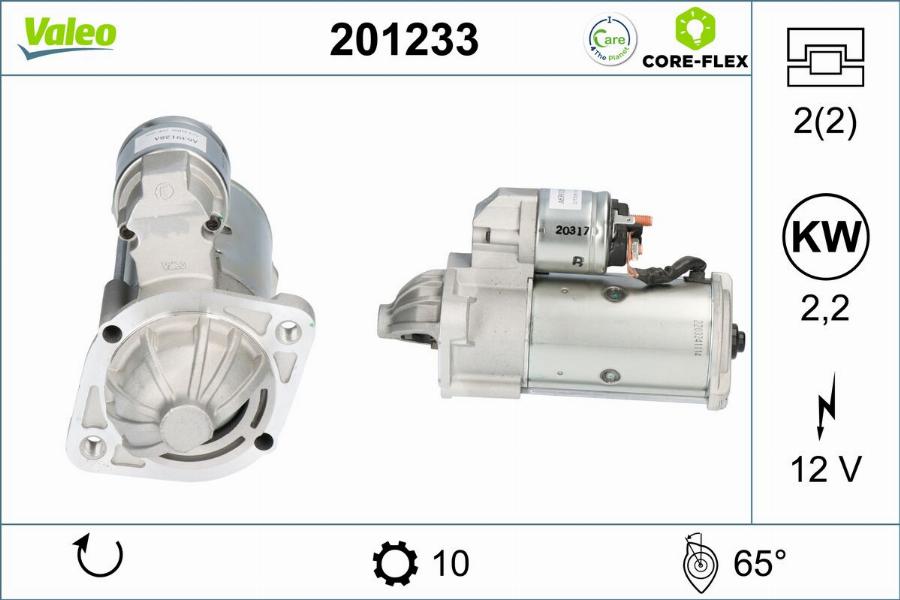 Valeo 201233 - Starter www.molydon.hr