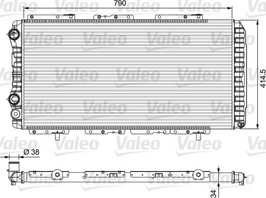 Valeo 230997 - Hladnjak, hladjenje motora www.molydon.hr