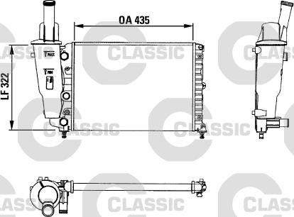 Valeo 230976 - Hladnjak, hladjenje motora www.molydon.hr