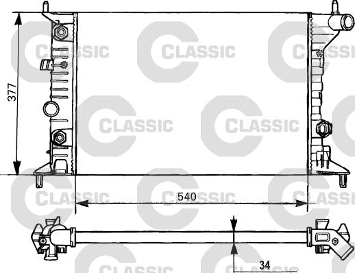 Valeo 231393 - Hladnjak, hladjenje motora www.molydon.hr